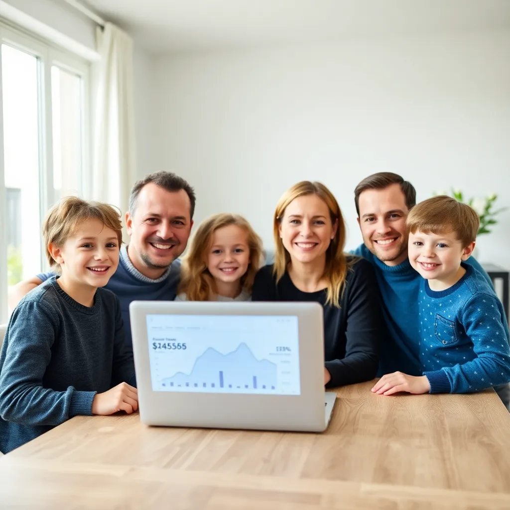 Zelfstandig ondernemer die administratie bijwerkt op laptop